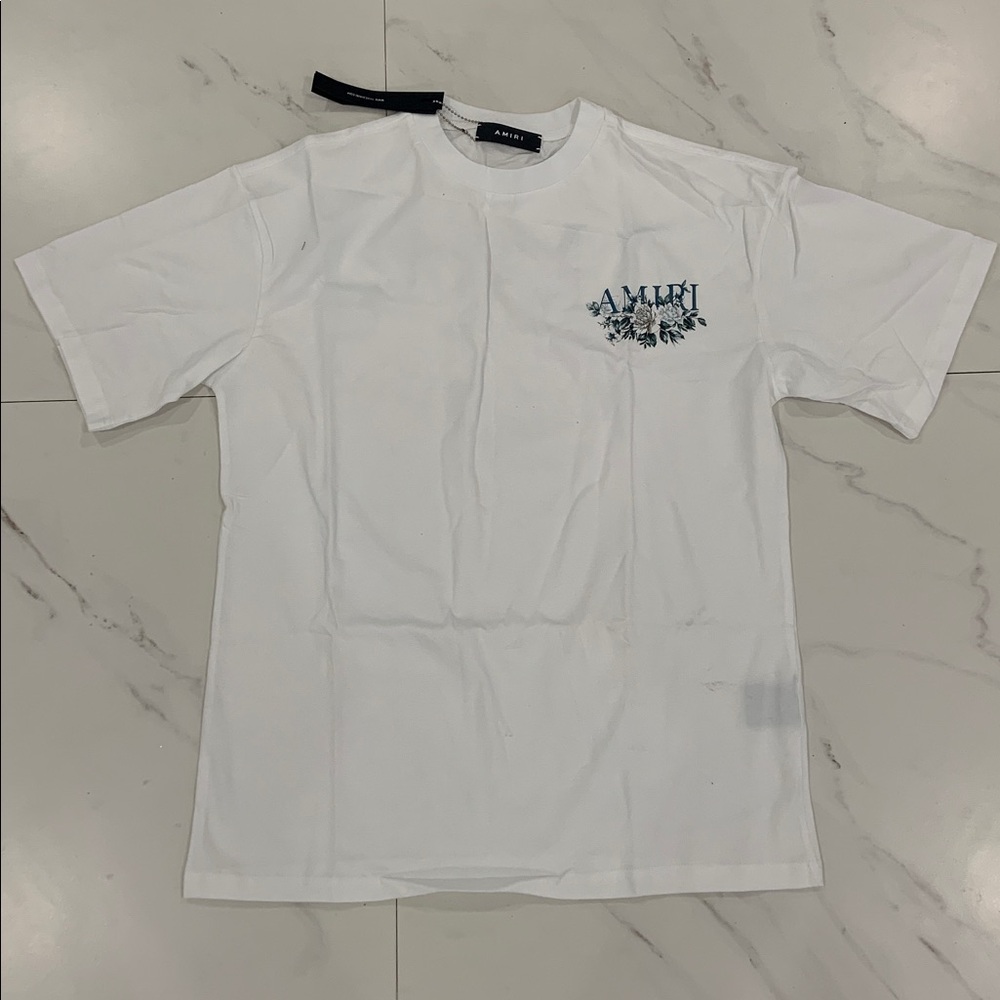 Amiri Flower Orchard White Tee Men’s size Large